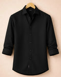 Classic Black Formal Shirt for Men | Zibilo