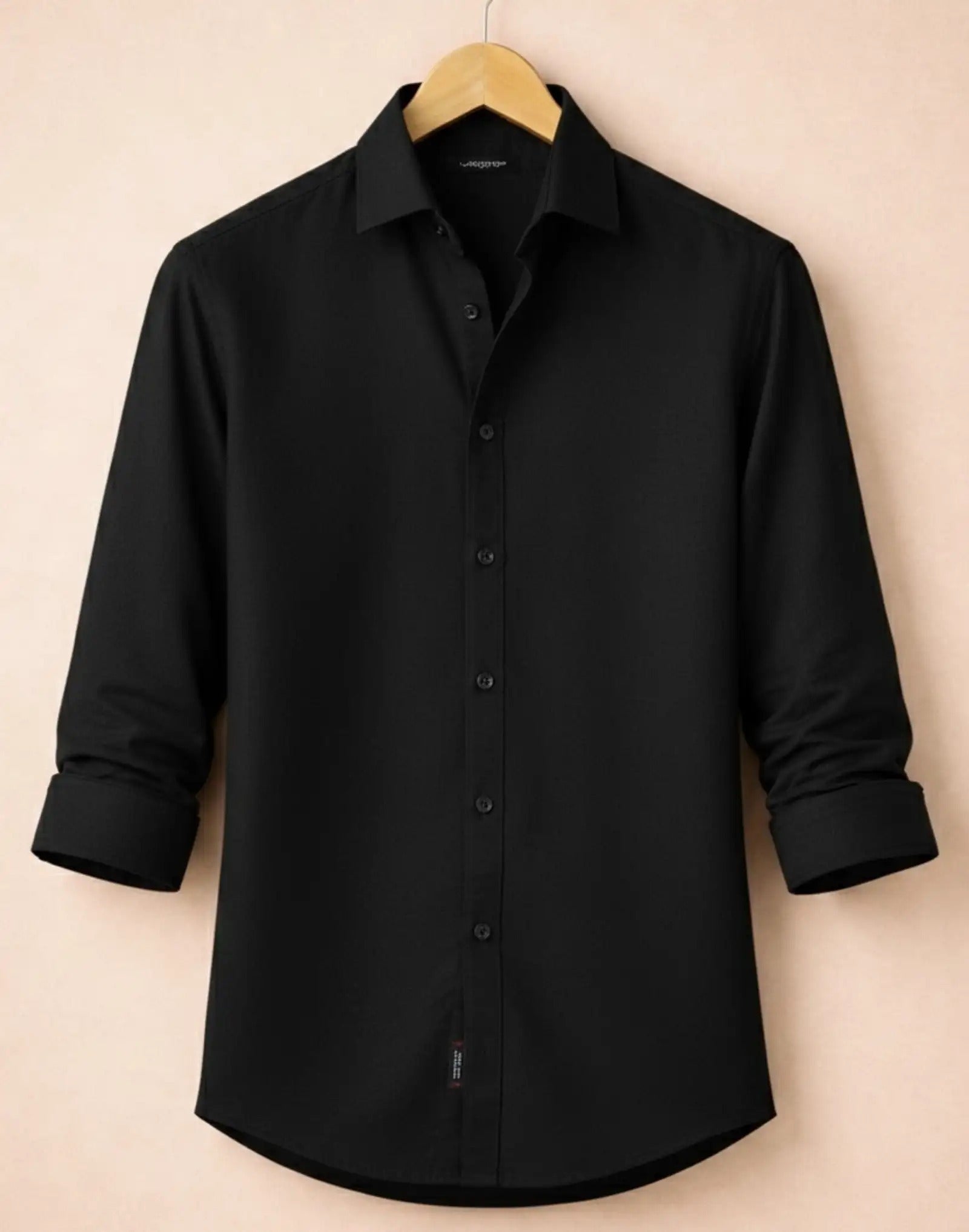 Classic Black Formal Shirt for Men | Zibilo